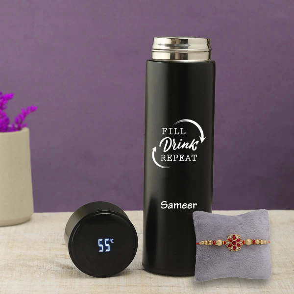 Temperature Bottle With Rakhi