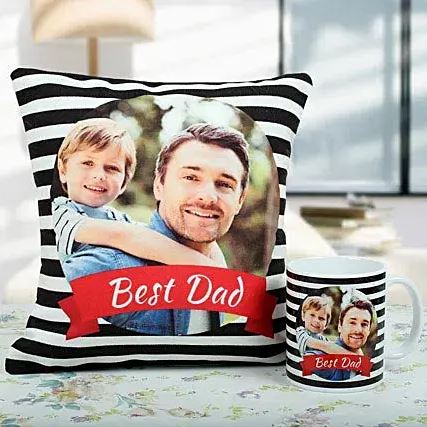 Best Dad Mug & Cushion