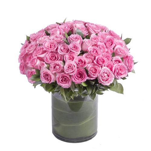 Big Pink Hug - 45 Pink Roses