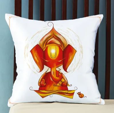Pretty Ganesha Cushion