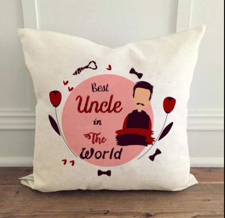 World's Greatest Uncle Personalized Cushion