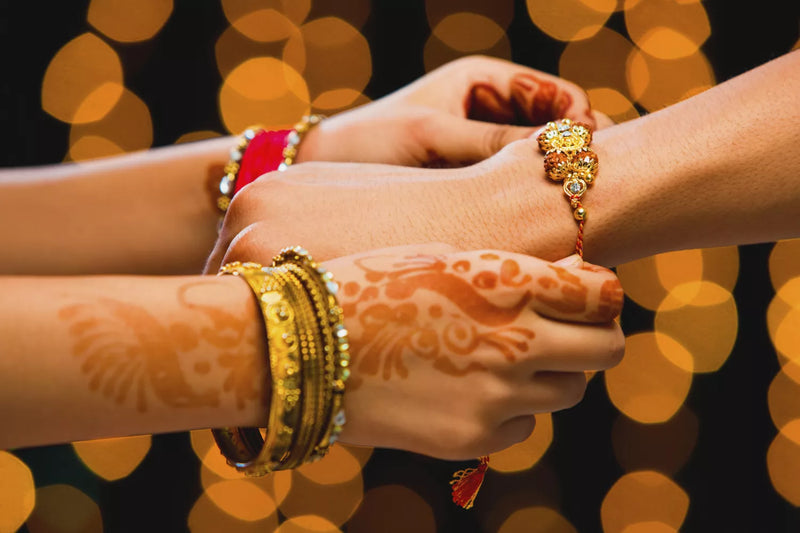 traditional rakhi celebration in USA