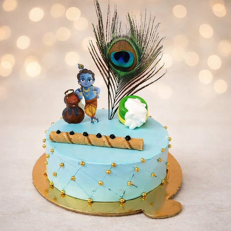 Designer Janmashtami Cake