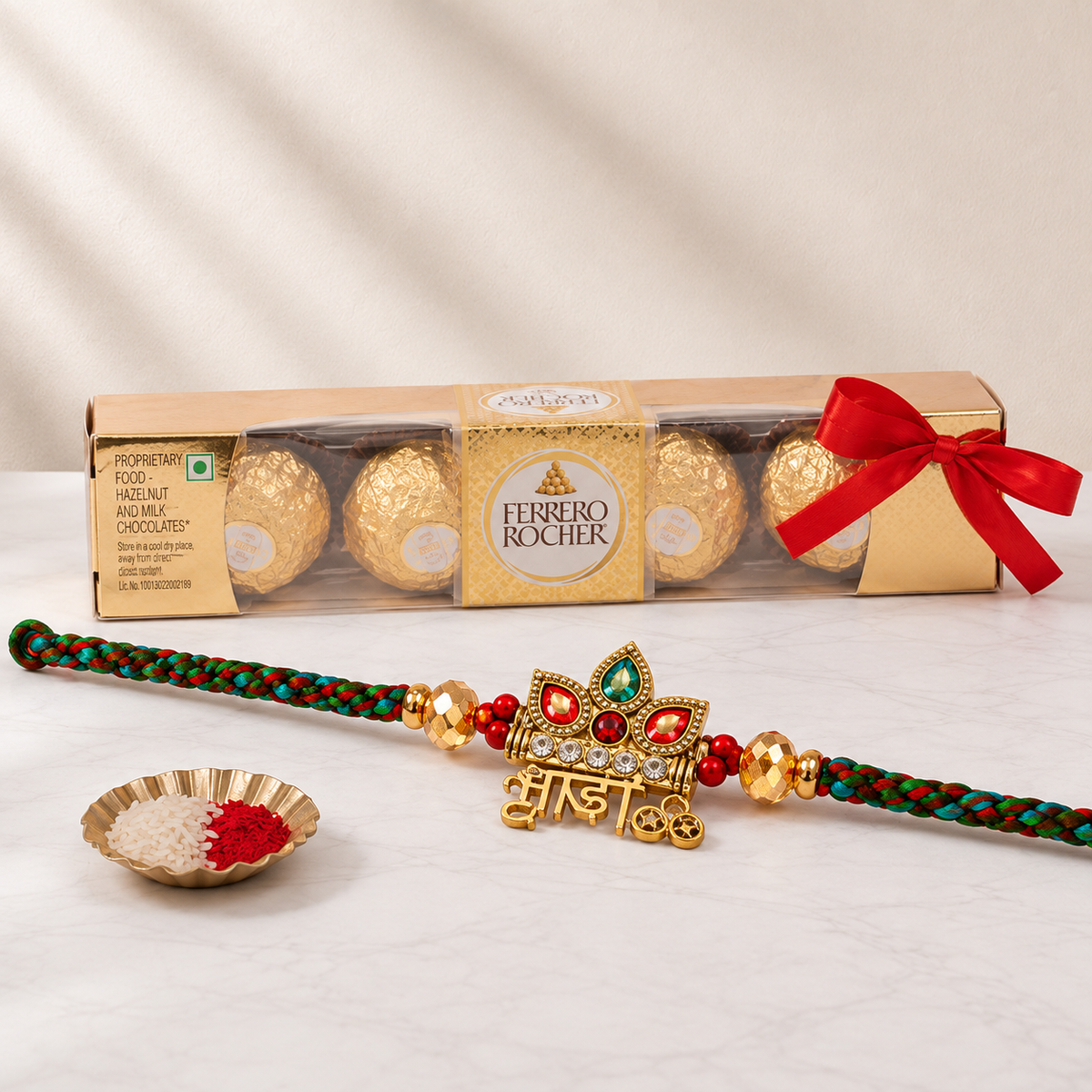 Bhaiya Rakhi with Ferrero Rocher for Raksha Bandhan