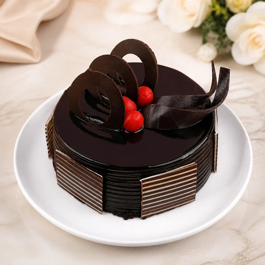Fantasy Chocolate Truffle Cake