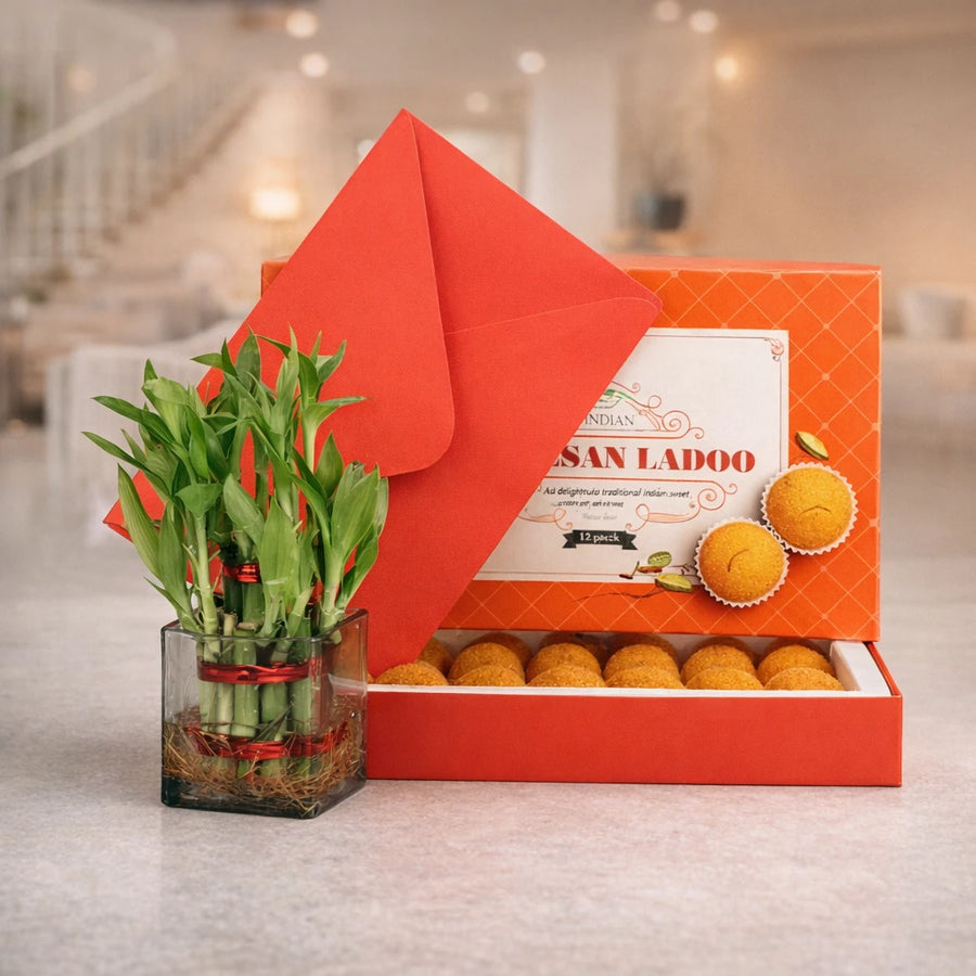 Good Luck N Laddoo Gift