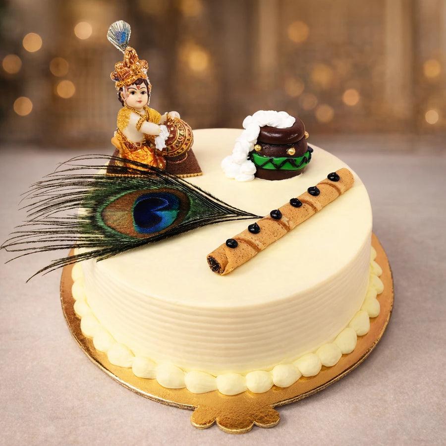 Hare Krishna Birthday Cake