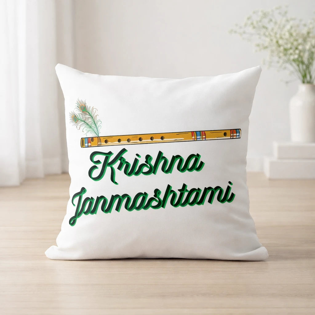 Krishna Janmashtami Cushion [Bloomcentral AI 5a9e7c5e]