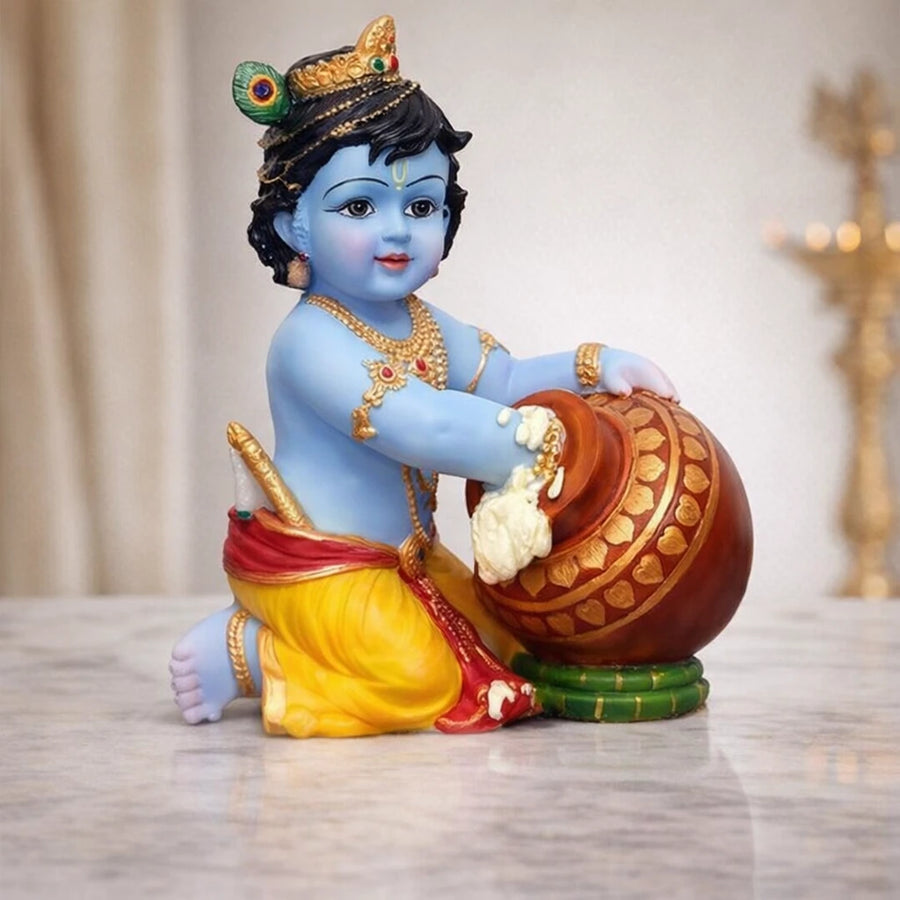 Makhan Chor Krishna Statue