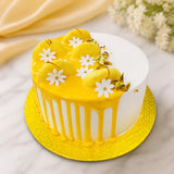 Mouth Watering Yellowish Rasmalai Cake [Bloomcentral AI 6240bc41]