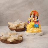 Radhe Krishna Idol With Sweets [Bloomcentral AI 8d16b578]