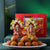 Sweetness Of Diwali Treat- Online Flower Delivery In Occasion | Diwali | Diwali Sweets To UK -This Diwali Special gift contains: Lakshmi Ganesha Idol Besan Ladoo (250 Gms) Note:The photos are indicative. Occasionally, we may need to substitute products with equal or higher value due to temporary and/or regional unavailability issues This is a courier product that may arrive in 2-5 business days from placing order. 