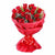 Cute Love - 24 Red Roses Bouquet- Best Gift Delivery in Category | Gifts | Best Sellers -Product Details: 24 Red Roses Red Paper Packing  Red Ribbon Green Fillers Two dozen of fresh red roses elegantly packed in a red paper packing with the grace and charm which will assist you in expressing your love to your loved ones with an assurity of freshness and grace of the rose all intact to ensure your satisfaction and purpose of gifting. While we always strive to ensure that products are accurately represented in our photographs, from season to season and subject to availability, our florists may be required to substitute one or more flowers for a variety of equal or greater quality, appearance and value. 