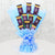 Dairy Milk Chocolate Bouquet- Send Flowers to Category | Gifts | Chocolate Bouquet -This Dairy Milk Chocolate bouquet consists of: 10 Cadbury Dairy Milk chocolates White and blue paper wrap This product is available for delivery in Bangalore only. 
