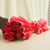 Sweet Red Love - 12 Red Roses Bouquet- Best Flower Delivery in Flowers Kolkata - Product Details: 12 Red Roses Red Paper Packing  Red Ribbon Green Fillers A bouquet consists of 12 red roses and is beautifully wrapped in red paper packing to enlighten the gift. All the roses are freshly packed and delivered at the desired location and desired time. This bouquet can be gifted on anniversary, birthday, Valentine or any other special occasion. While we always strive to ensure that products are accurately represented in our photographs, from season to season and subject to availability, our florists may be required to substitute one or more flowers for a variety of equal or greater quality, appearance and value. 