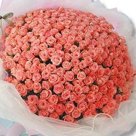 100 Pink Roses Premium Bouquet
