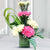 Beautiful Carnation Glass Vase For My Daughter- Send Flowers to Occasion | Flowers | Daughters Day -This Daughter's Day Special Flowers arrangement contains: 30 Pieces White and Pink Carnation Seasonal leaves and fillers Nicely arranged in a Glass vase Note: While we always strive to ensure that products are accurately represented in our photographs, from season to season and subject to availability, our florists may be required to substitute one or more flowers for a variety of equal or greater quality, appearance and value. 