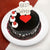 Red Love Foresty Delight--This Delicious cake contains: Half KG Black Forest Cake Whipped cream Round Shape Note: The photos are indicative only. Actual design and arrangedment might differ based on chef, seasonal elements and ingRedient availability. 