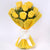 Best Gift To Say Thanks To Your Teacher--This Teachers Day Special Bouquet contains: 10 Pieces Yelllow Roses Seasonal leaves and fillers Nicely Wrapped with Yellow Paper and White ribbon bow Note: While we always strive to ensure that products are accurately represented in our photographs, from season to season and subject to availability, our florists may be required to substitute one or more flowers for a variety of equal or greater quality, appearance and value. 