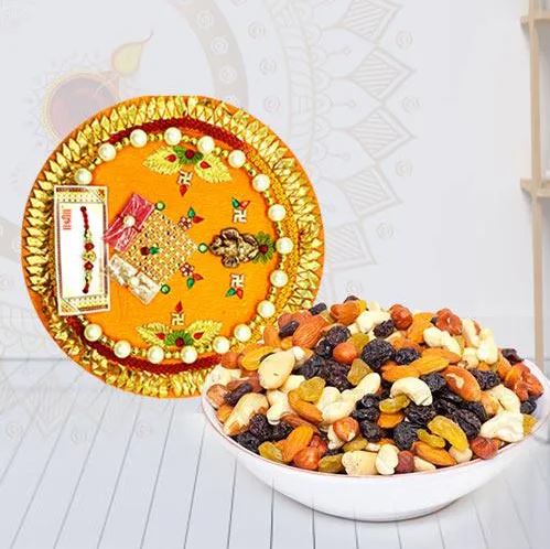 Healthy Treat With Special Puja Thali