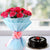 Adorable Exotic Combo- Online Gift Delivery In Occasion | Valentines Day | Hug Day Gifts -This Beautiful combo consists of 10 Fresh Pink Carnations Nicely wrapped with Blue Paper and Pink Ribbon bow Half KG Eggless Chocolate cake Note: While we always strive to ensure that products are accurately represented in our photographs, from season to season and subject to availability, our florists may be required to substitute one or more flowers for a variety of equal or greater quality, appearance and value. Also for cakes, Actual design and arrangement might differ based on chef, seasonal elements and ingredient availability. 