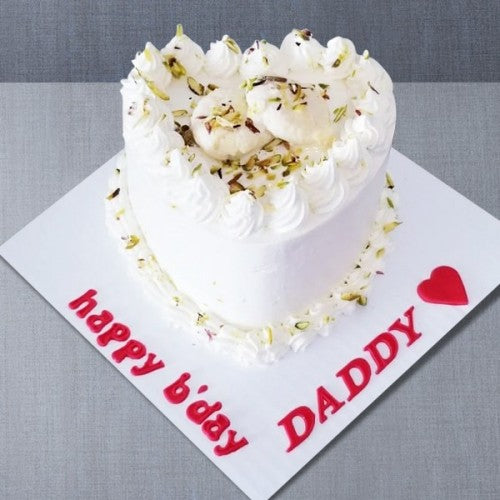 Adorable Pista Rasmalai Cake - for Flower Delivery in India 
