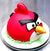 Yummy Angry Bird Theme Cake- Send Cake to Category | Cakes | Cartoon Cakes -This delicious custom fondant theme cake contains: 1 KG Yummy angry bird theme cake Vanilla flavor (Or any other flavor of your choice) Note: The photos are indicative only. Actual design and arrangement might differ based on chef, seasonal elements and ingredient availability. 