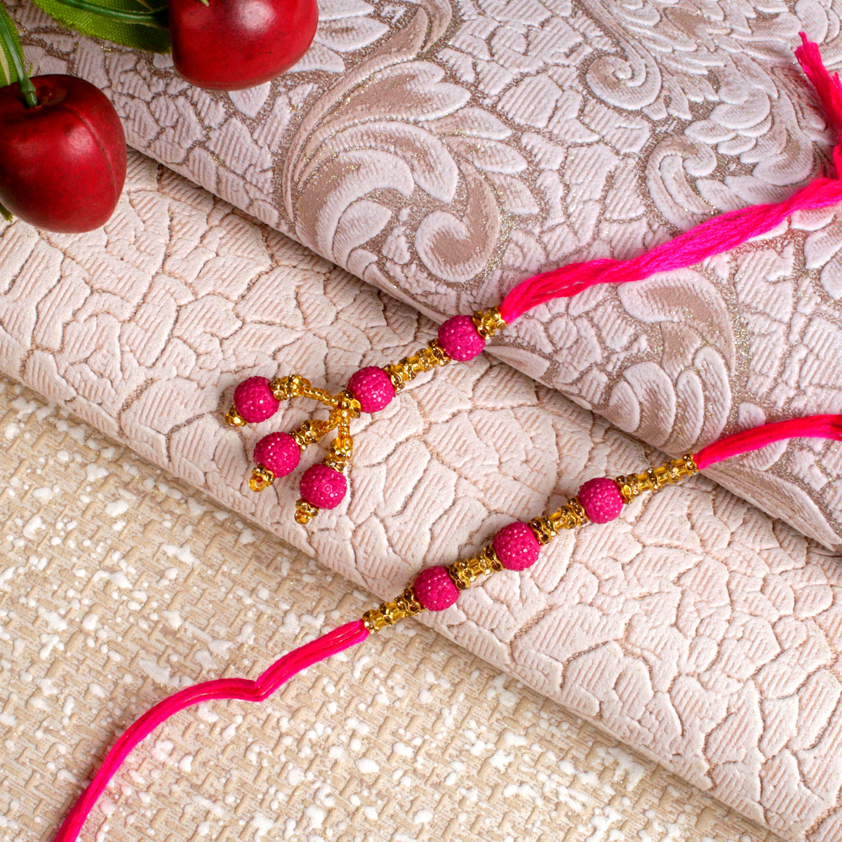 Pink Pearl Rakhi