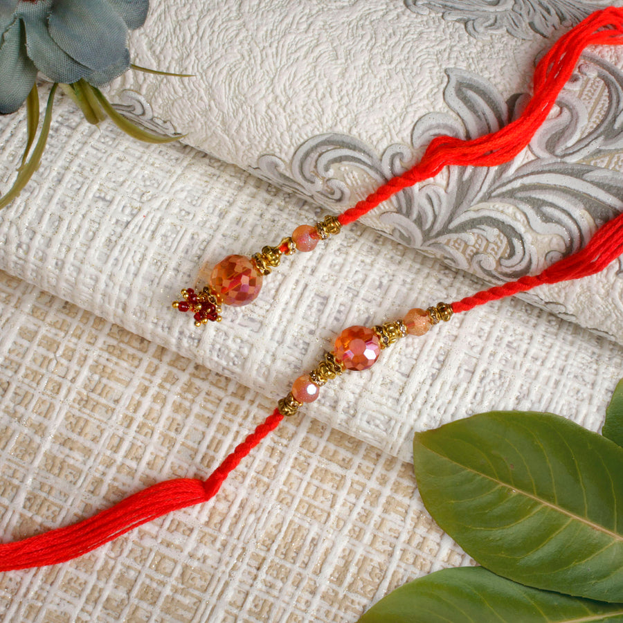 Precious Rakhi For Brothers - for Midnight Flower Delivery in India 