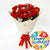 Birthday Treat- Online Gift Delivery In Category | Gifts | Birthday Gifts For Wife -This Beautiful Combo consists of 15 Red Rose Nicely Wrapped with premium paper,seasonal fillers and nice ribbon bow One pcs premium happy birthday airfilled mylar balloon Note: While we always strive to ensure that products are accurately represented in our photographs, from season to season and subject to availability, our florists may be required to substitute one or more flowers for a variety of equal or greater quality, appearance and value. Also for cakes, Actual design and arrangement might differ based on chef, seasonal elements and ingredient availability. 