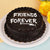 Choco Fantasy For Friend- - for Flower Delivery in India -This delicious cake contains: Half KG Chocolate truffle cake Round Shape Whipped cream Note: The photos are indicative only. Actual design and arrangement might differ based on chef, seasonal elements and ingRedient availability. 