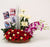 Cute Surpise For Couple- Online Flower Delivery In Category | Flowers | Flowers With Photo -This beautiful flower basket contains: 20 Red Roses 4 Purple Orchid 4 White Gerbera 8 Pieces Ferrero Rocher 4 Pieces customized photo Beautiful basket Email us the photo that needs to be printed to support@bloomsvilla.com after placing your order online Note: The photos are indicative only. Actual design and arrangement might differ based on chef, seasonal elements and ingredient availability. 