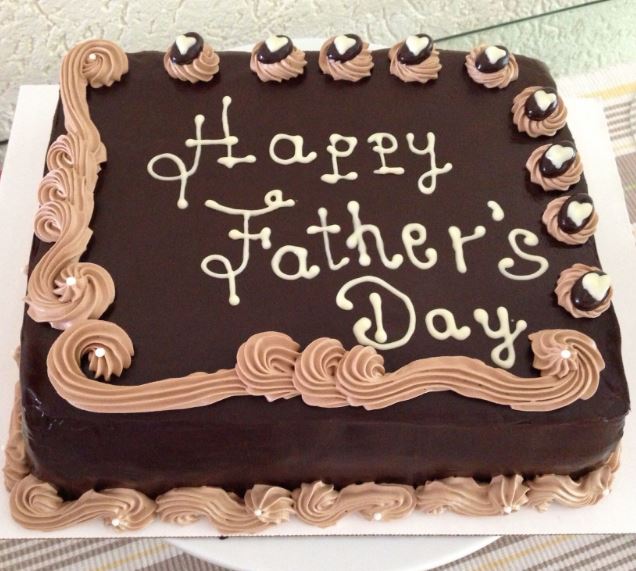 Delicious Father' Day Cake - for Online Flower Delivery In India 