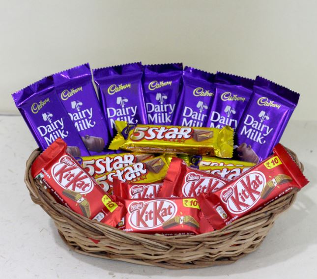 Delight Desire With Chocolate Basket