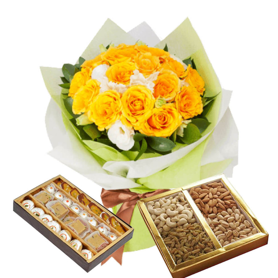 Dreamlight Celebration - for Midnight Flower Delivery in India 