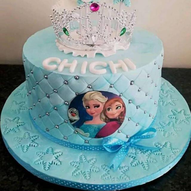 Disney Frozen Birthday Cake  The Linnet Kitchen
