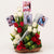 Enticing Rose Gift- Best Flower Delivery in Occasion | Valentines Day | Photo Frames -This beautiful flower basket contains: 9 White and 9 Red Roses 4 Pieces customized photo Beautiful basket Email us the photo that needs to be printed to support@bloomsvilla.com after placing your order online Note: The photos are indicative only. Actual design and arrangement might differ based on chef, seasonal elements and ingredient availability. 