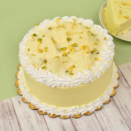 Flavorous Pista Rasmalai Cake - from Best Flower Delivery in India 