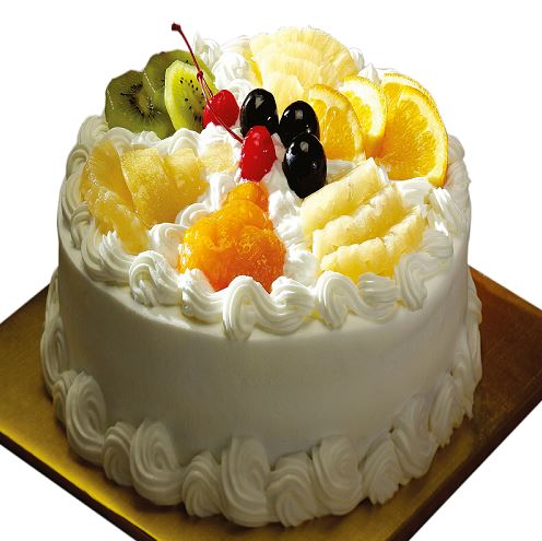Fresh Fruit Butter Scotch Cake - Send Flowers to India 