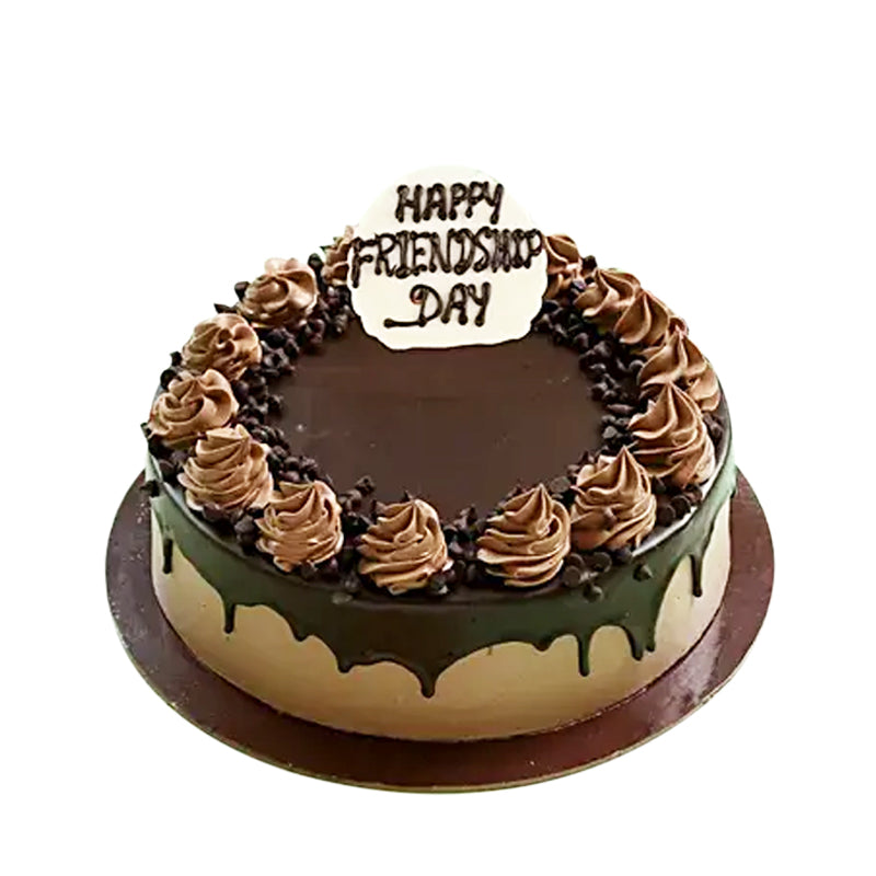 Friendship Day Special Cake - for Midnight Flower Delivery in India 
