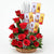 Impressive Flower Basket- Midnight Gift Delivery in City | Gifts | Valsad -This beautiful flower basket contains: 15 Red Roses 4 Pieces customized photo Beautiful basket Email us the photo that needs to be printed to support@bloomsvilla.com after placing your order online Note: The photos are indicative only. Actual design and arrangement might differ based on chef, seasonal elements and ingredient availability. 
