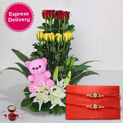 Incredible Rakshabandhan Gift - from Best Flower Delivery in India 