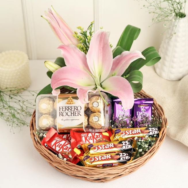 Exotic Choco Basket Diwali Special