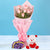 Just Like You- - for Online Flower Delivery In India -This Beautiful combo consists of 6 Pices Pink Roses Nicely wrapped with Pink Paper ,Seasonal Green Fillers 6 Inch teddy and 5 dairy milk chocolate(13.5GM Each) Note: While we always strive to ensure that products are accurately represented in our photographs, from season to season and subject to availability, our florists may be required to substitute one or more flowers for a variety of equal or greater quality, appearance and value. Also for cakes, Actual design and arrangement might differ based on chef, seasonal elements and ingredient availability. 