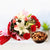 Lilac Delight- Midnight Flower Delivery in Category | Combos | Flowers and Dry Fruits -This Beautiful Combination of Flowers and Dry Fruits consists of 2 Fresh White Asiatic lilies 5 Fresh Red carnations 5 Fresh Pink roses Seasonal Fillers and leaves Nicely wrapped in red and Pink Paper and Pink ribbon bow 250 gms Almonds Basket Note: While we always strive to ensure that products are accurately represented in our photographs, from season to season and subject to availability, our florists may be required to substitute one or more flowers for a variety of equal or greater quality, appearance and value. Also for cakes, Actual design and arrangement might differ based on chef, seasonal elements and ingredient availability. 