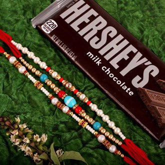 Milk Chocolate And Rakhi Combo
