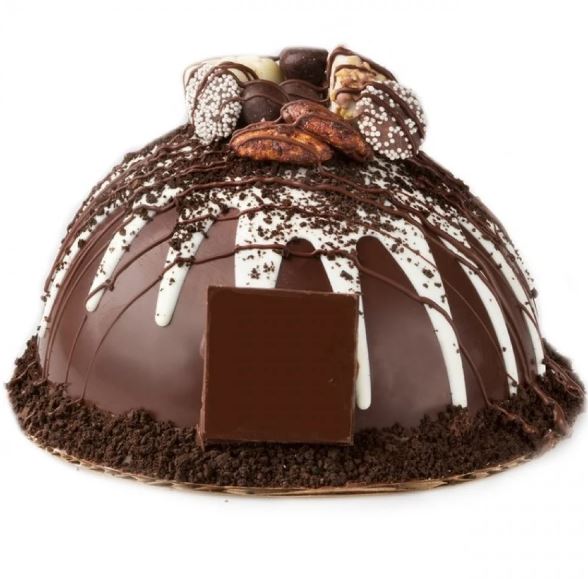 Mouth Watering Chocolaty Pinata Cake - for Online Flower Delivery In India 