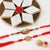Multicolored Rakhi N Kaju Katli Combo Gift