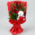 My Solely Desire- Online Flower Delivery In Category | Combos | Flowers and Teddy Combo -This beautiful flower bouquet contains: 6 Red Roses 1 Teddy Paper Wrapped Note: The photos are indicative only. Actual design and arrangement might differ based on chef, seasonal elements and ingredient availability. 