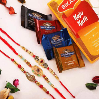 Perfect Rakhi Gift - for Flower Delivery in India 